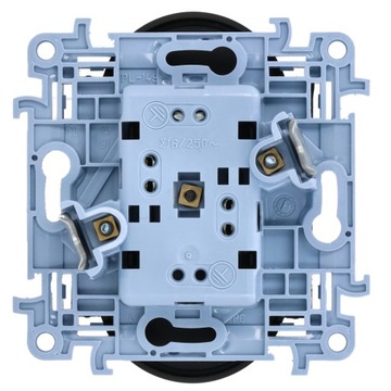 SIMON 10 ДВОЙНАЯ РОЗЕТКА С ЗАЗЕМЛЕНИЕМ, ЧЕРНАЯ МАТОВАЯ