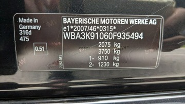 BMW Seria 3 F30-F31-F34 Touring 2.0 316d 116KM 2014 BMW 316 2.0D 116PS OPŁACONY Bezwypadkowy, zdjęcie 23