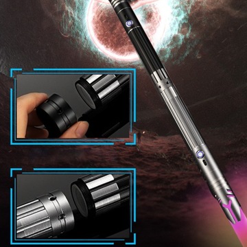 СВЕТЯЩИЙСЯ СВЕТОВОЙ САББ СО ЗВУКОМ ЗВЕЗДНЫХ ВОЙН, RGB ИГРУШКА, 16 ЦВЕТОВ, МЕТАЛЛИЧЕСКИЙ МЕЧ