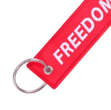 FREEDOM KEY красный брелок для ключей