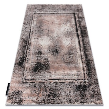 DYWAN GLAMOUR 200x290 cm RAMKA róż #GR4440