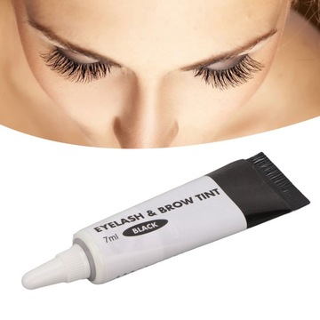 Черный водостойкий набор для окрашивания ресниц,