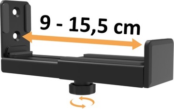 РЕГУЛИРУЕМЫЕ РУЧКИ ДЛЯ УНИВЕРСАЛЬНЫХ НАСТЕННЫХ КОЛОНОК SOUNDBAR MOZOS SWM2 2 ШТ.