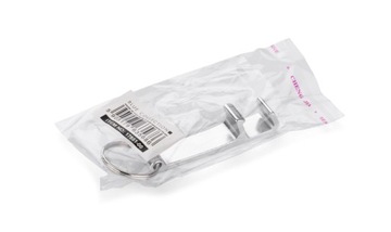 Brelok 3 w 1 Otwieracz Stojak na Telefon LON Srebrny