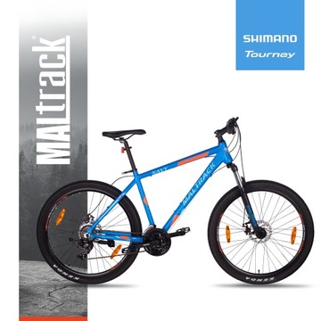 ГОРНЫЙ ВЕЛОСИПЕД SHIMANO MTB АЛЮМИНИЕВАЯ РАМА 18 ДЮЙМОВ 2 диска РАМА 27,5 ДЮЙМА 21 ПЕРЕДАЧА