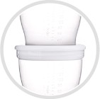 Контейнеры для хранения продуктов 4 шт по 180 мл.