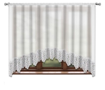 FIRANA GOTOWA WOAL ŁUK GIPIURA 400x180 KORONKA