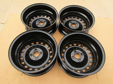 4× DISK OCELOVÝ RENAULT OE KANGOO II MEGANE CLIO III 6.0" X 15" 4X100 ET 40