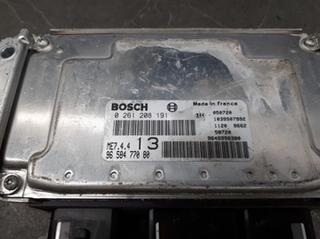 9658477080 JEDNOTKA ŘÍZENÍ PEUGEOT 1007 1.6