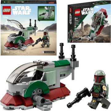 Star Wars LEGO 75344 Mikromyśliwiec kosmiczny Boby Fetta LEGO