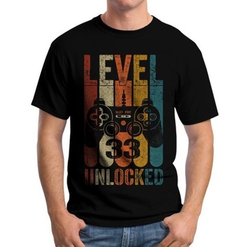 Koszulka T-Shirt 33 lat urodziny prezent gracz XL
