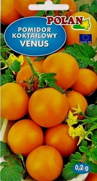 Pomidor koktajlowy VENUS karłowy 0,2g nasiona