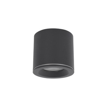 Tubka Luna spot kuchnia łazienka 1xGU10 czarna IP65 CL0103-BK Yaskr
