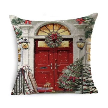 ŚWIĄTECZNA POSZEWKA NA PODUSZKĘ DEKORACYJNA 45X45