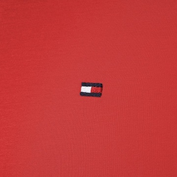 T-shirt koszulka męska Tommy Hilfiger okrągły dekolt czerwona r. S