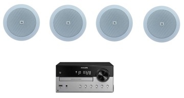 Nagłośnienie Philips JBL lokal salon sklep biuro