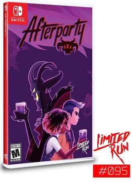 After Party XXX + Plakat Nintendo Switch + Lite + Oled = Limited RUN 095