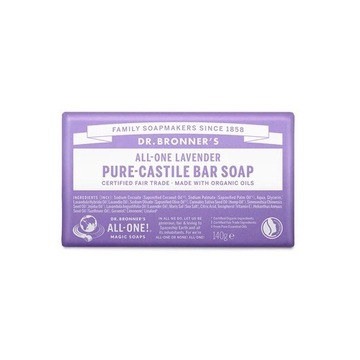 Mydło w kostce Dr. Bronner's 140 g lawendowe