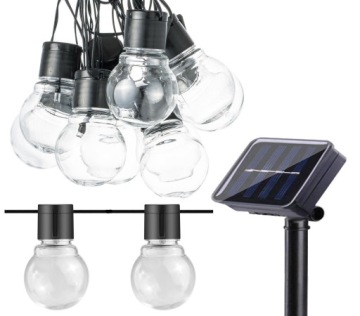 СОЛНЕЧНАЯ ГИРЛЯНДИЯ СВЕТОДИОДНЫЕ САДОВЫЕ ЛАМПЫ ШАРИКИ 20 светодиодов