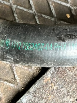 47 BMW E90 E87 PŘÍVOD WAZ VODY 7552407