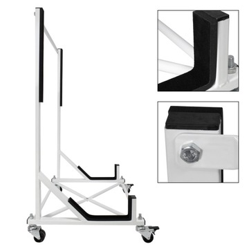 Stojak Hardtop bialy z pokrywa XXL