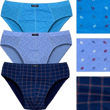 HENDERSON slipy męskie CLASSIC majtki 3-PAK wielopak 100% bawełny roz. XL