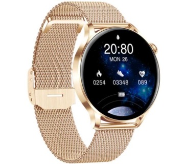 ЖЕНСКИЕ СМАРТ-ЧАСЫ RUBICON TALKS GOLD-MESH 240x240 #2 РЕМЕШКИ