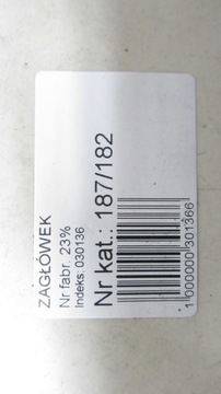 KIA OPTIMA IV PODHLAVNÍK LEVÝ ZADNÍ 14-