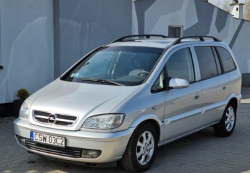 Opel Zafira A 1.6 16V 101KM 2004 Opel Zafira 1,6 Benzyna Klima 7-osob 1.6 Benzyna 100KM, zdjęcie 15
