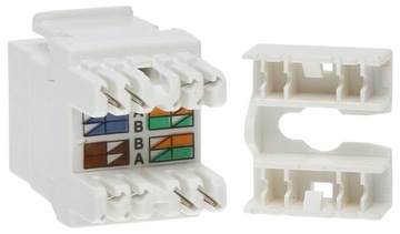 ZŁĄCZE KEYSTONE FX-RJ45-65*P100