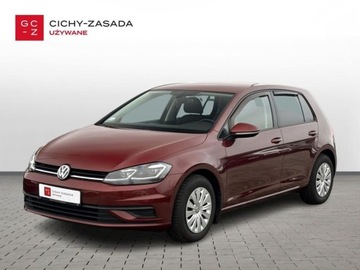 Volkswagen Golf VII Hatchback 3d Facelifting 1.0 TSI 110KM 2019 Volkswagen Golf VATmarza Pierwszy wl. serwisowany niski przebieg ASO LED