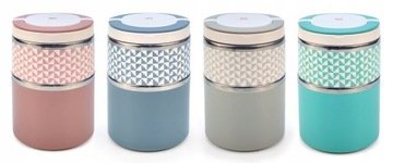 ФИРМЕННЫЙ ТЕРМОС-КОНТЕЙНЕР ДЛЯ ОБЕДА ПИЩЕВЫЙ СУП 900 мл INOX ХРАНИТ ДО 3 ЧАСОВ ИК