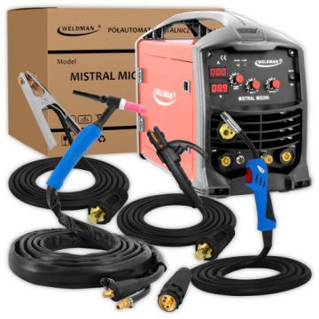 КОМПЛЕКТ сварочного аппарата Migomat 3in1 MIG 200A TIG MMA FLUX