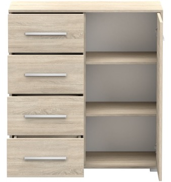 ФРИДА Комод 01 MINI 90 SONOMA вместительные ящики полки ПРОИЗВОДИТЕЛЬ