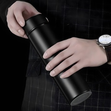 ТЕРМАЛЬНАЯ КРУЖКА THERMAL LED THERMAL 500мл ДЛЯ КОФЕ, ЧАЯ, СЕНСОРНОГО ДЛЯ АВТОМОБИЛЯ PRO PRO