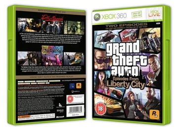GRAND THEFT AUTO LIBERTY CITY GTA XBOX360