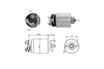 AUTOMAT SPÍNAČ ELEKTROMAGNETICKÝ STARTÉR
