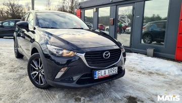 Mazda CX-3 Crossover 2.0 SKY-G 120KM 2017 Mazda CX-3 2.0benz Manual Navi LIFT kamera climatronic 100 bezwypadek Skora, zdjęcie 16