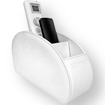 БЕЛЫЙ КОЖАНЫЙ ОРГАНАЙЗЕР MOZOS RCH-1 ДЛЯ ПУЛЬТОВ ПУЛЬТОВ ПРЕМИУМ УПРАВЛЕНИЯ В УДОБНЫЙ ПОДАРОК