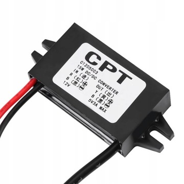 USB-преобразователь напряжения DC-DC 12 В-5 В
