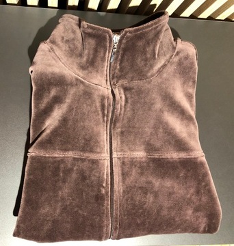 DRES DAMSKI KUBA WELUROWY BRĄZ 3XL