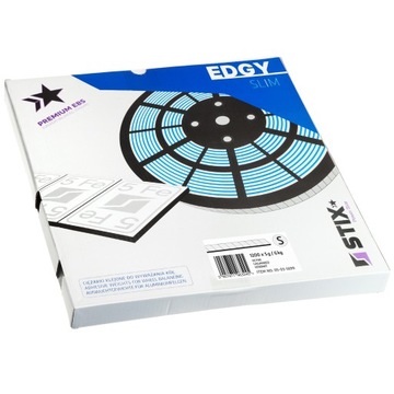 Грузики, приклеенные к алюминиевым ободам, катят катушку Edgy Slim (1200x5 г/ок.