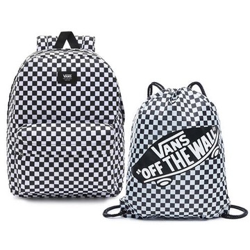 Zestaw szkolny Vans Plecak Old Skool Worek w kratę