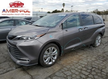 Toyota Sienna III 2023 Toyota Sienna Limited 2023 2.5l 2.5 Hybryda 245KM