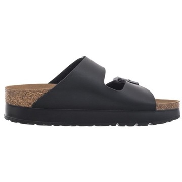 Klapki Damskie Birkenstock 1027395 ARIZONA FLEX PLATFORMBF NARROW Czarne 39