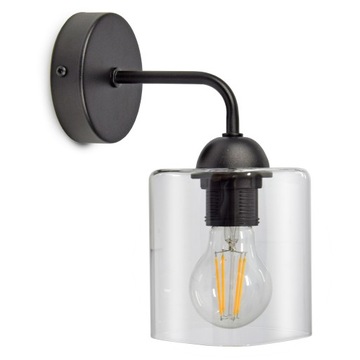 Kinkiet Lampa Ścienna Szklana Geometryczne wzory
