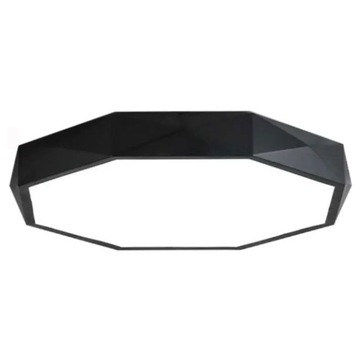 LAMPA SUFITOWA PLAFON DIAMOND GLAMOUR CZARNA 40 cm