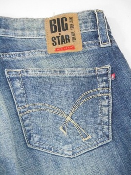 MARKOWE SPODENKI JEANS -W 27 - JEANSOWE, BIG STAR