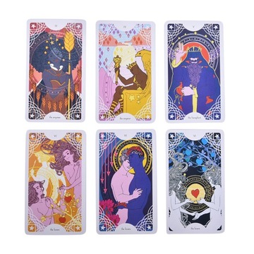 81 sztuk Star Spinner Tarot karty angielska wersja