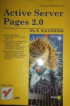 Active Server Pages 2.0 - Sanjaya Hettihewa